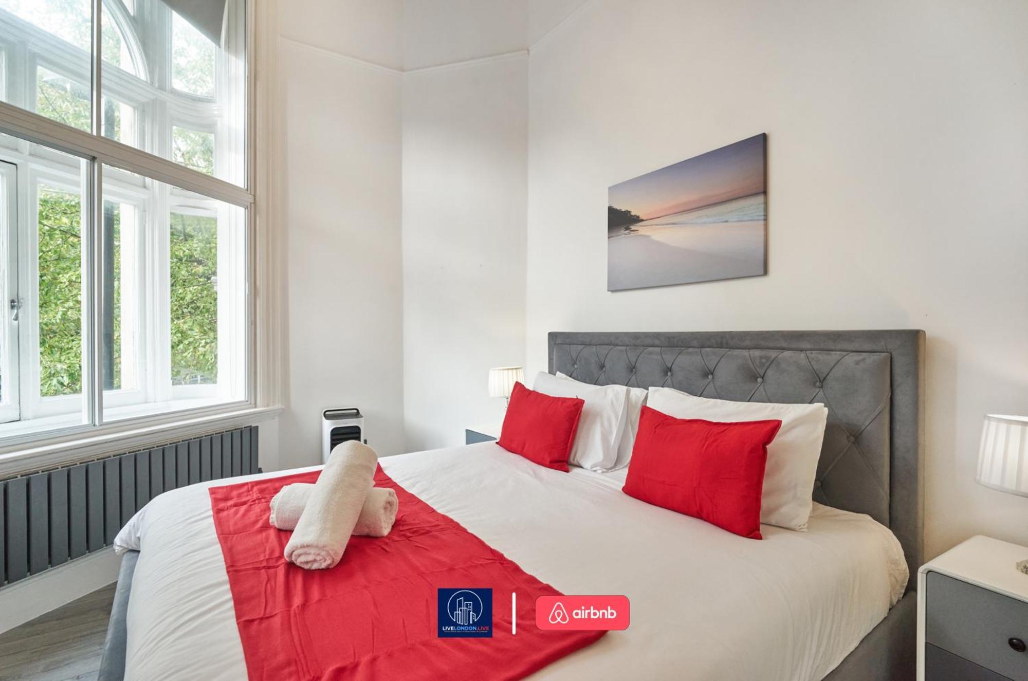 Last-Minute Specials L Sleeps Up To 4 Guests L One-Bedroom Apartment With King Bed And High Ceilings Near Camden By Live London Short Lets & Serviced Accommodation 外观 照片